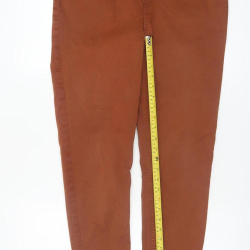 Marks and Spencer Women Brown Size 16 Slim Jegging Jeans