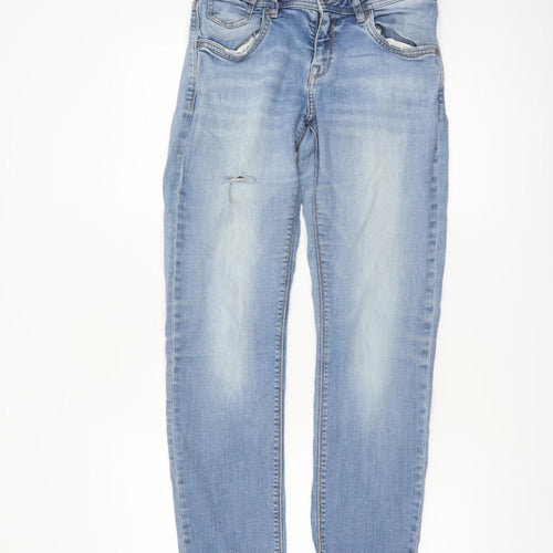 Superdry Women's Blue Mogen Slim Fit Jeans Size 12