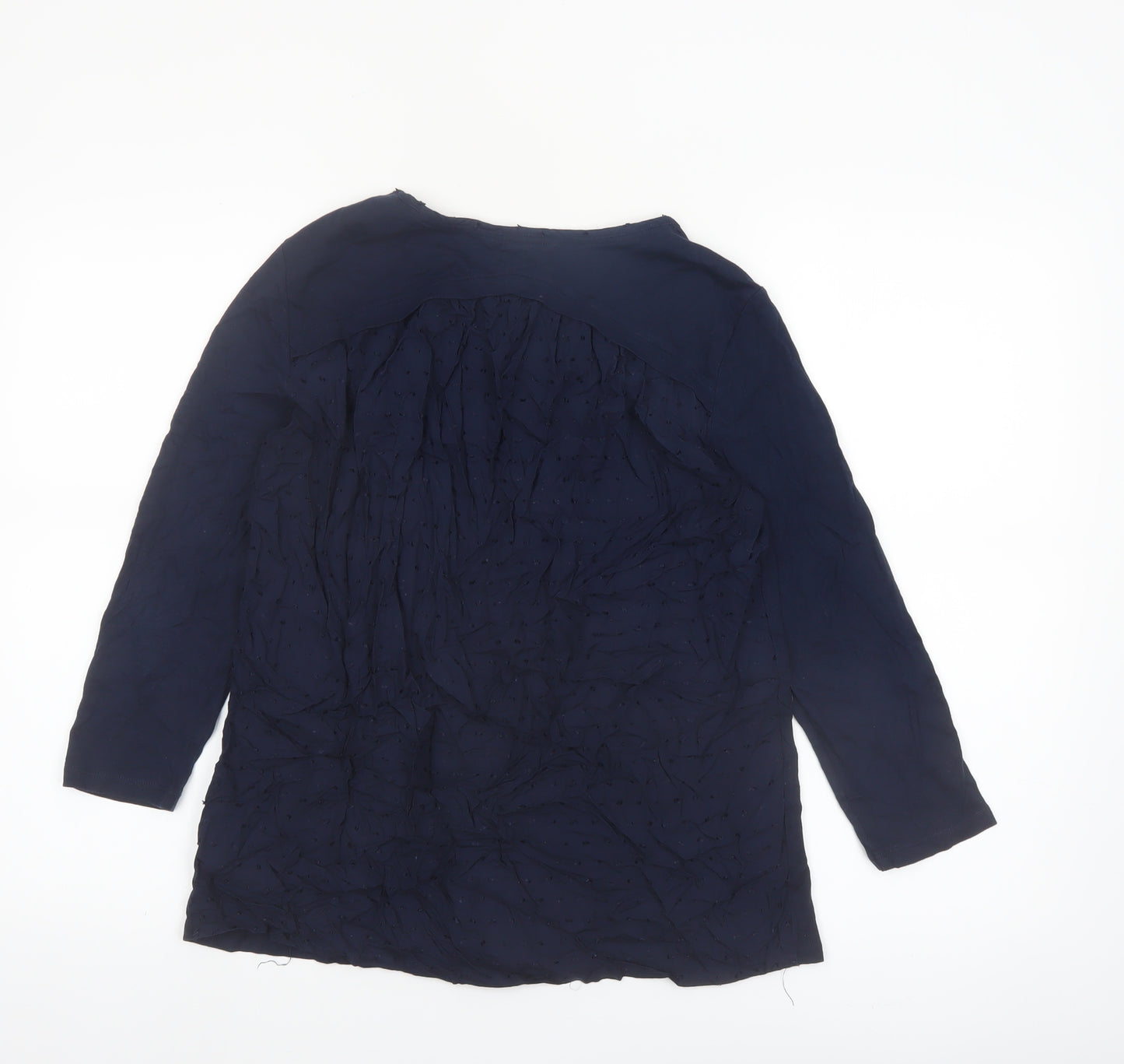 White Stuff Women's Blue Long Sleeve Tunic Blouse UK 10