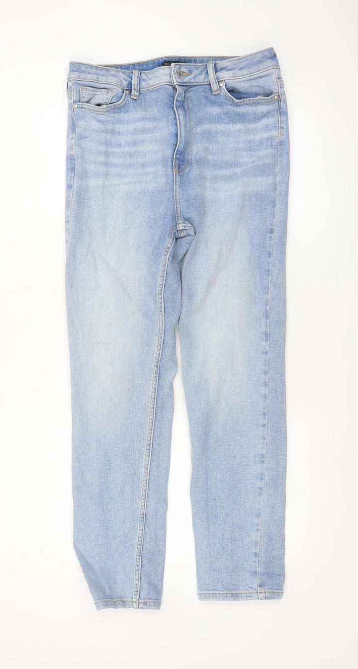 F&F Women’s Light Blue Skinny Jeans Size 10 Stretch Denim