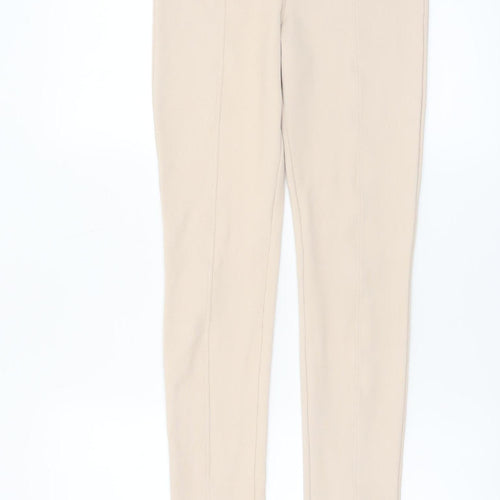 H&M Divided Womens Beige Slim Leggings Trousers Size S