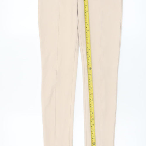 H&M Divided Womens Beige Slim Leggings Trousers Size S
