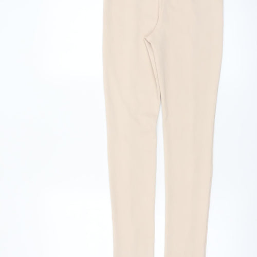 H&M Divided Womens Beige Slim Leggings Trousers Size S