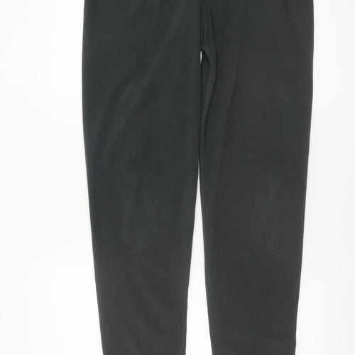 Trespass Men's Black XL Fleece Sweatpants with Elastic Waist