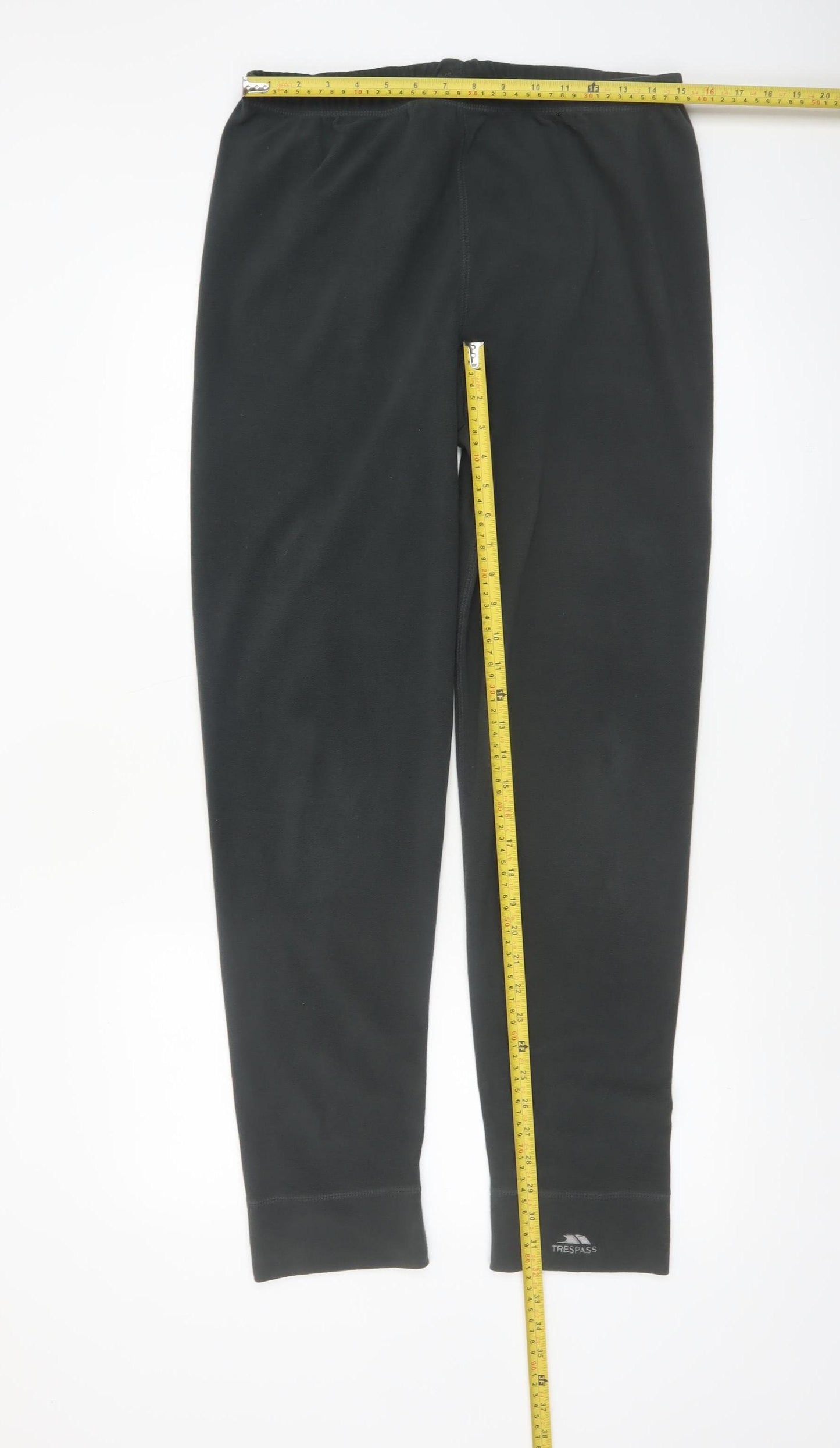 Trespass Men's Black XL Fleece Sweatpants with Elastic Waist
