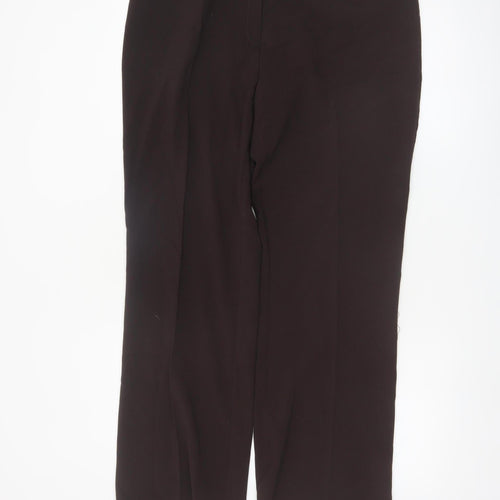 Marks and Spencer Women Brown Size 16 Dress Pants with Belt
