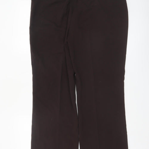 Marks and Spencer Women Brown Size 16 Dress Pants with Belt