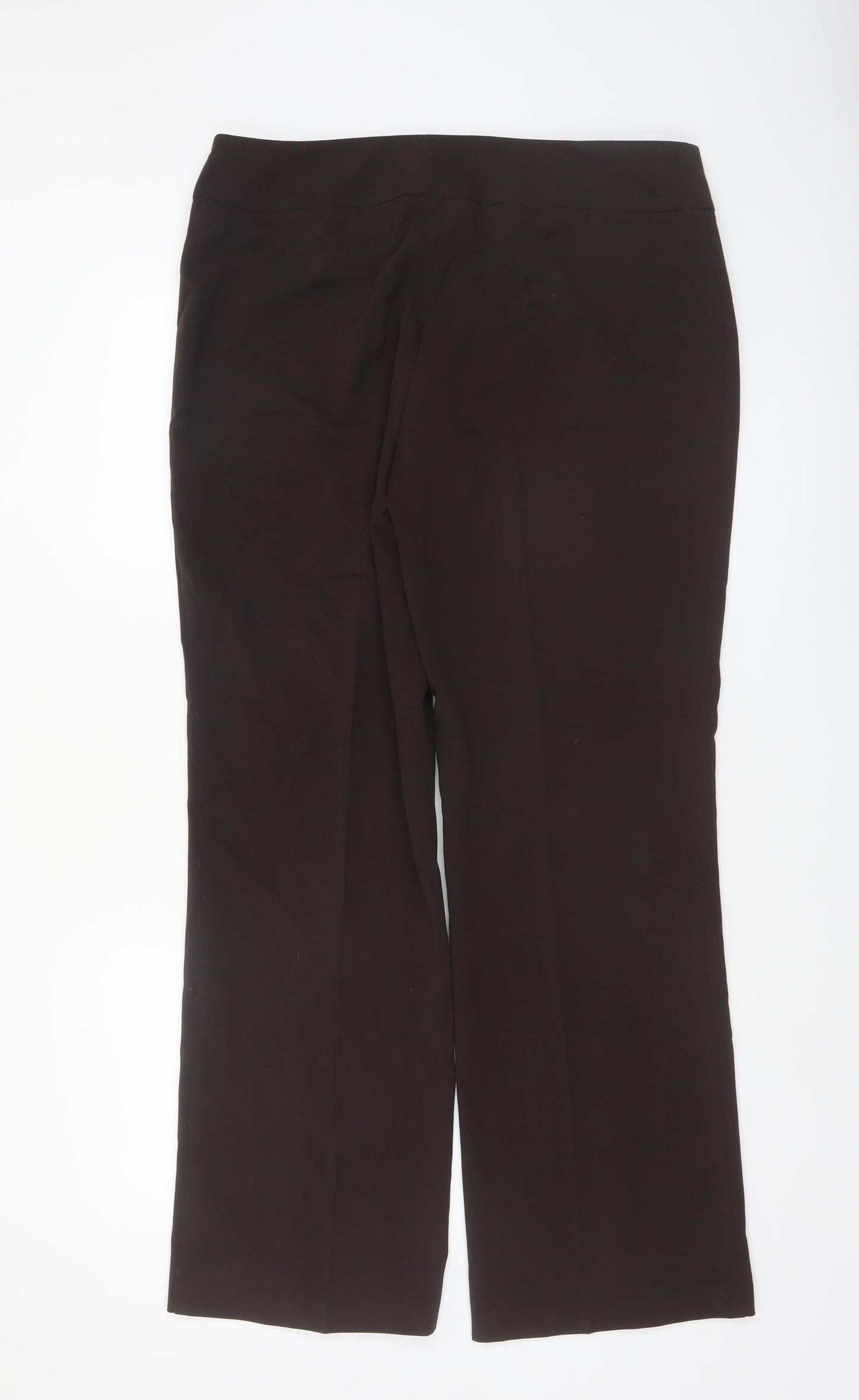Marks and Spencer Women Brown Size 16 Dress Pants with Belt