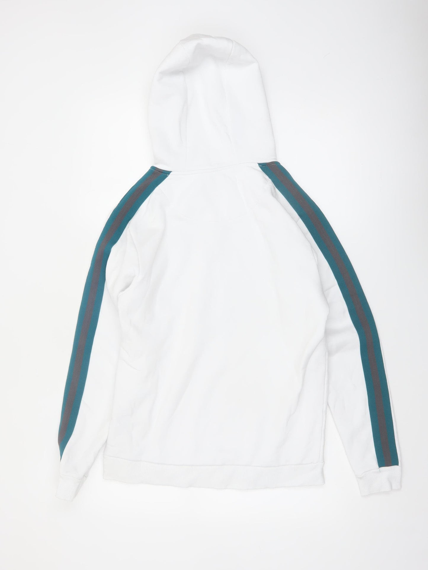 Fresh Couture Men’s White Hoodie Medium Designer Pullover