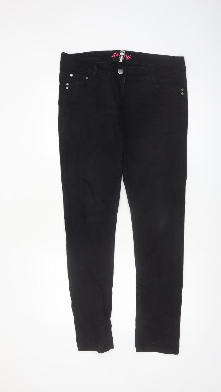 Denim Co. Women's Black Skinny Jeans Size 10 Slim Fit