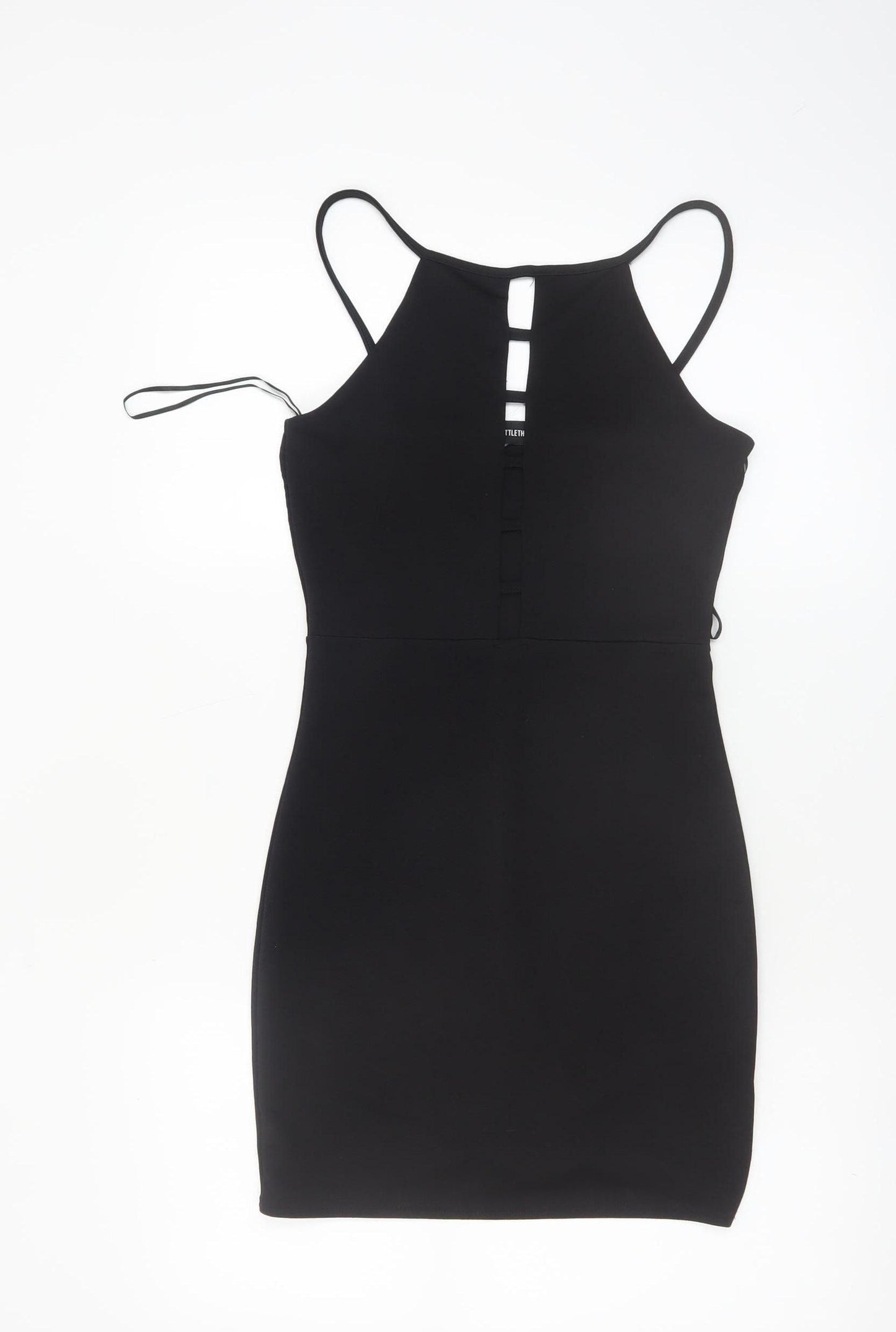 PrettyLittleThing Women’s Black Size 10 Bodycon Sleeveless Short Dress