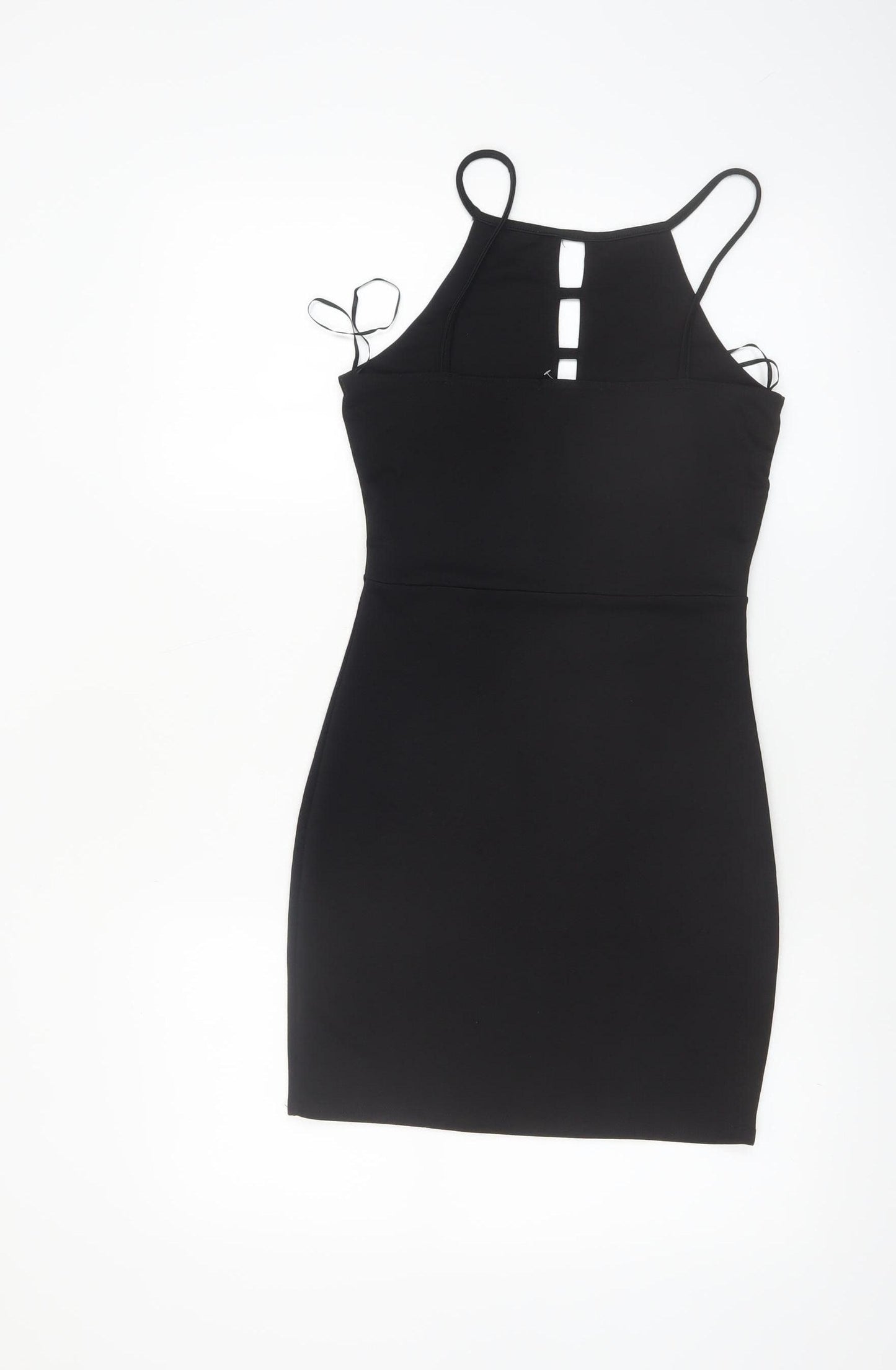 PrettyLittleThing Women’s Black Size 10 Bodycon Sleeveless Short Dress
