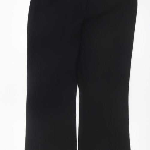 Next Women Black Polyester Dress Pants Trousers Size 14 Regular