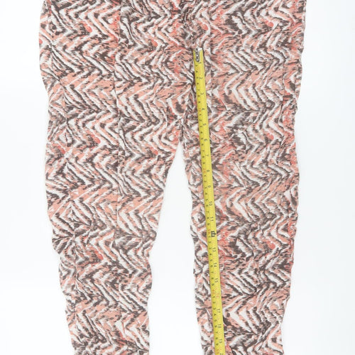 Originals Women’s Multicoloured Geometric Tapered Viscose Trousers Size 12