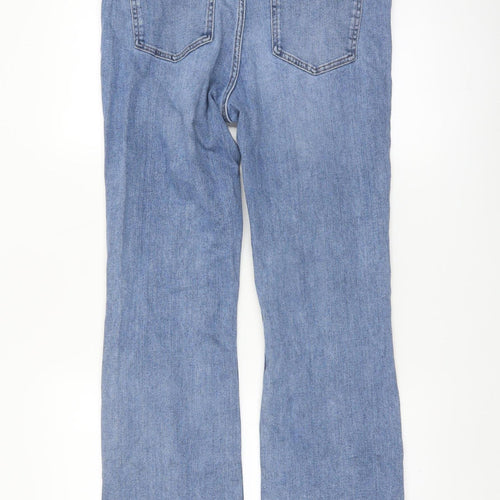 NEXT Women Blue Straight Regular Fit Mid Rise Denim Jeans Size 14