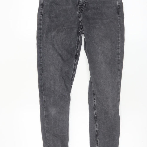 Topshop Jamie Women's Grey Skinny Stretch Jeans Size 10
