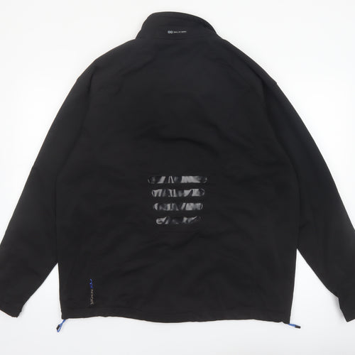 Next NX Sport Men's Black XL Softshell Jacket Windproof Water Resistant