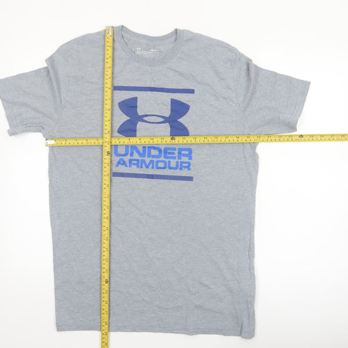 Under Armour Men's Grey Medium Graphic Sports T-Shirt