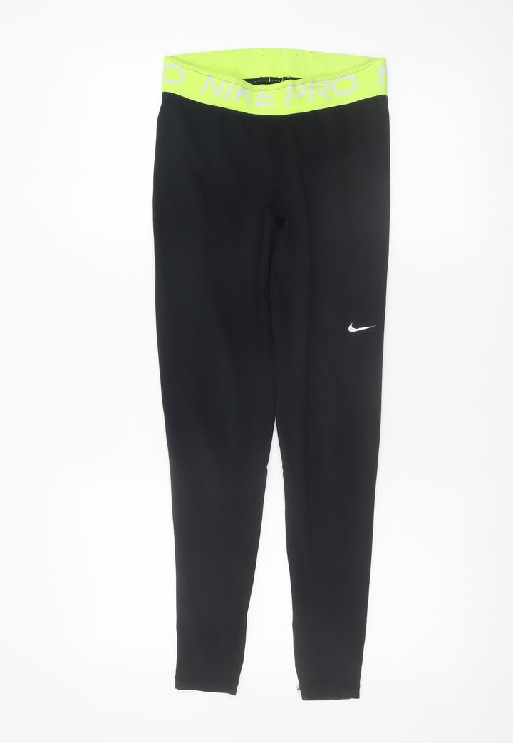 Nike Pro Black Dri-FIT Women's Leggings Size S Compression Style