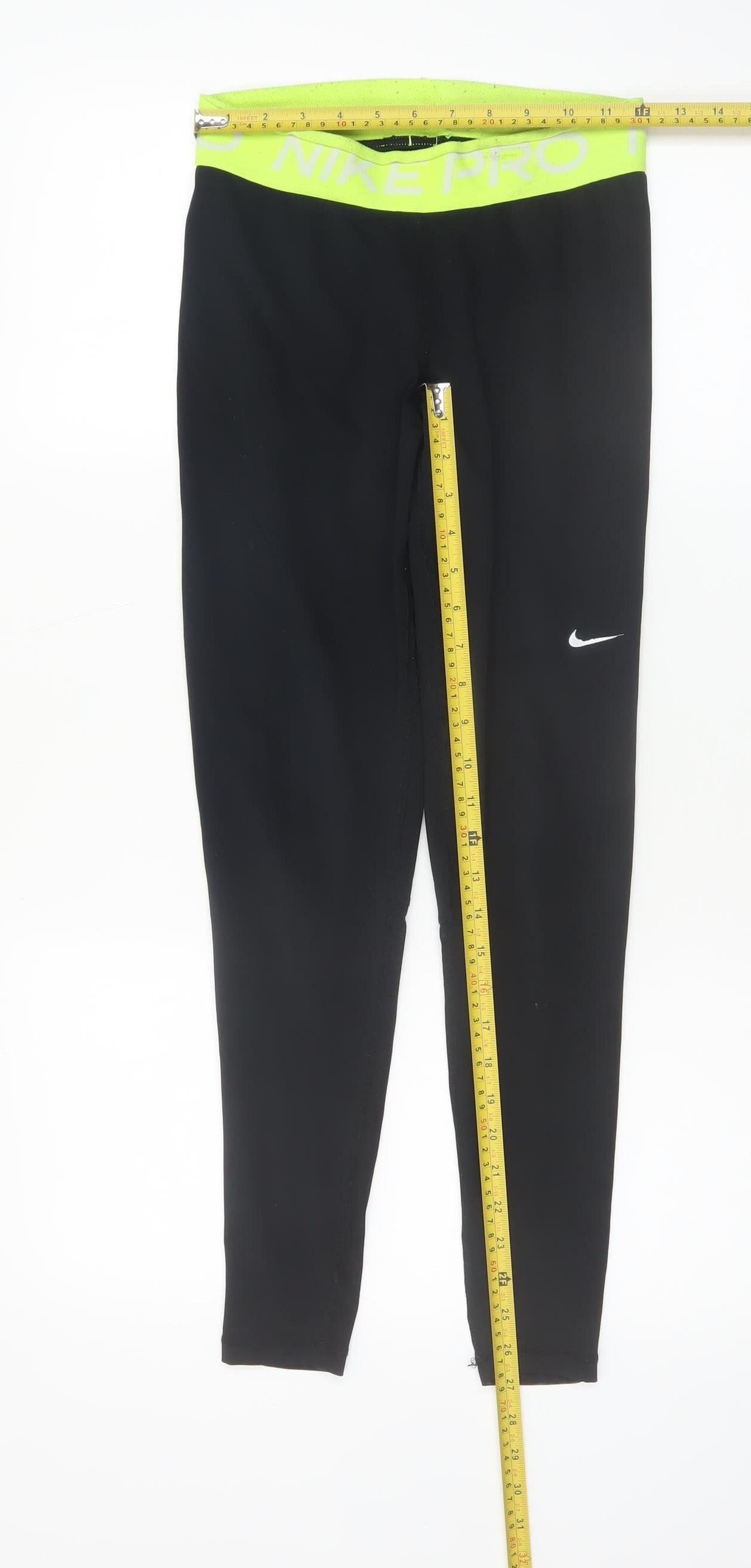 Nike Pro Black Dri-FIT Women's Leggings Size S Compression Style