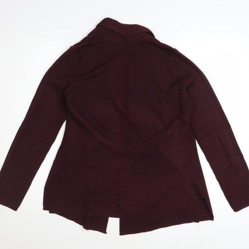 Principles by Ben de Lisi Women's Red Size 12 Open Knit Cardigan