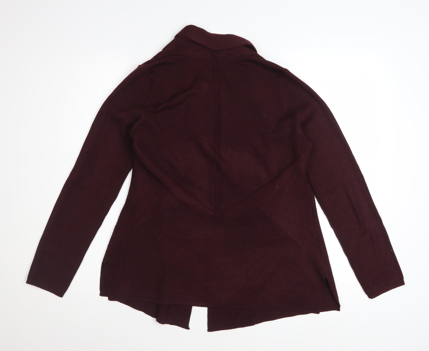 Principles by Ben de Lisi Women's Red Size 12 Open Knit Cardigan