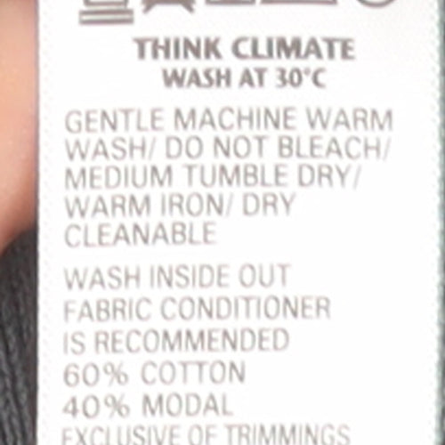 Marks and Spencer Men's Pewter 1/2 Zip High Neck Jumper Size L