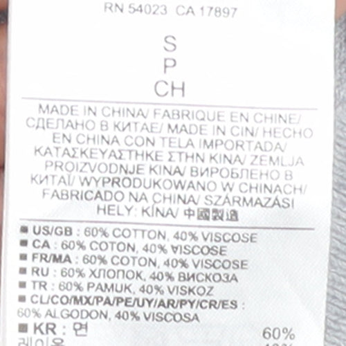 Banana Republic Women’s Grey Cotton Blend Button Cardigan Size S