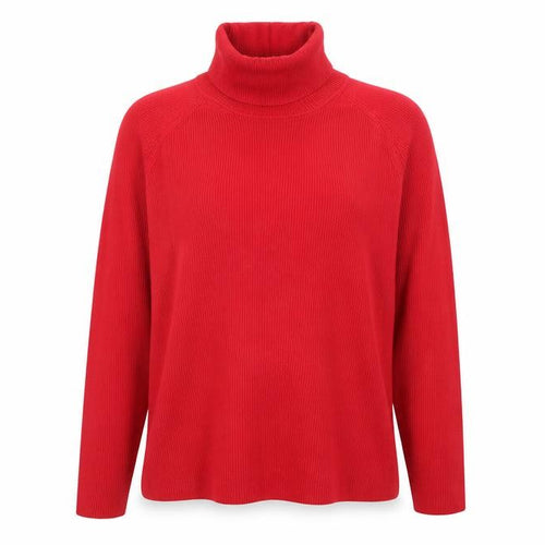 Marks and Spencer Women’s Red Roll Neck Knit Jumper Size L