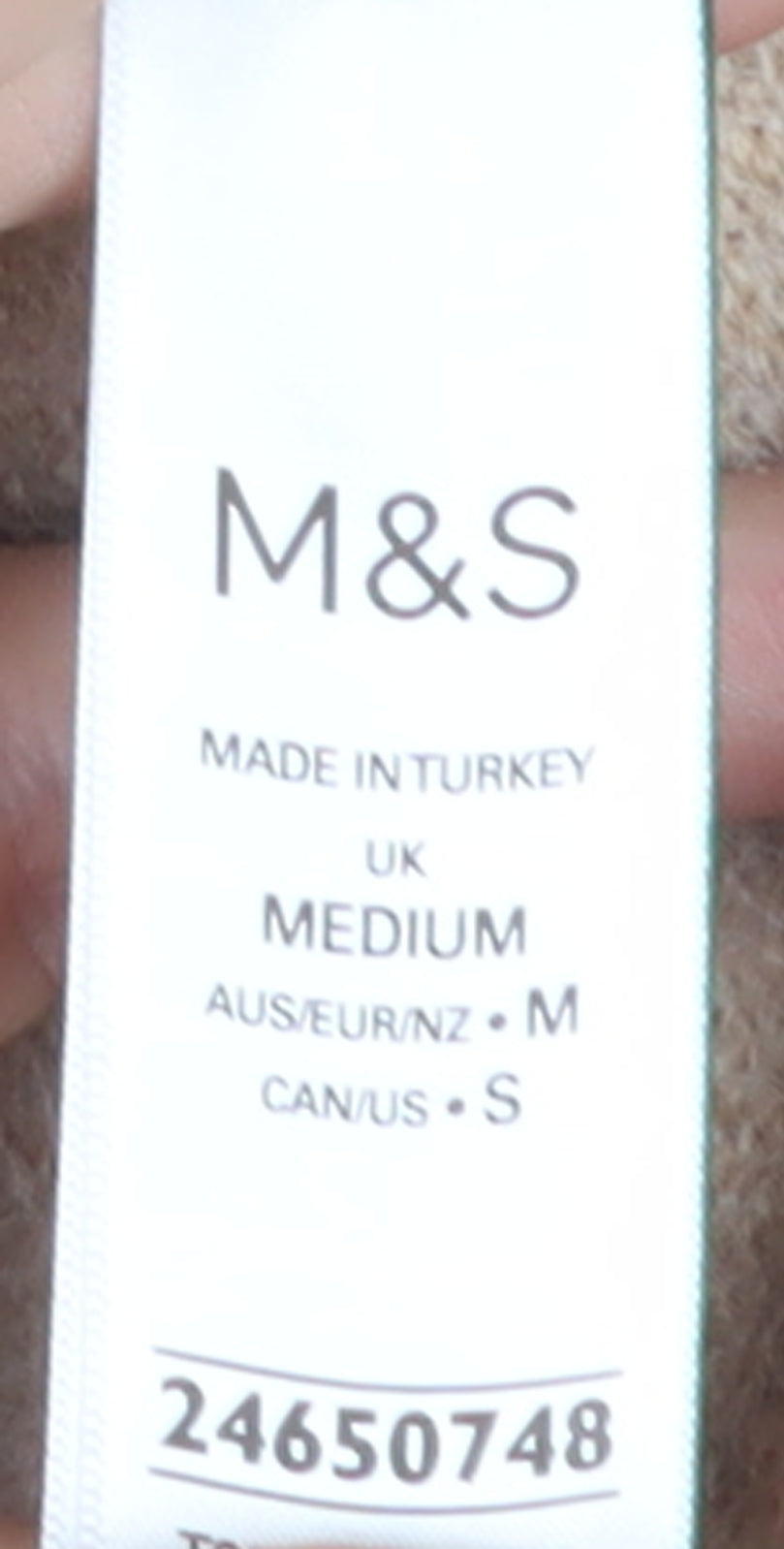 Marks and Spencer Women Beige Medium Knit Jumper Dress