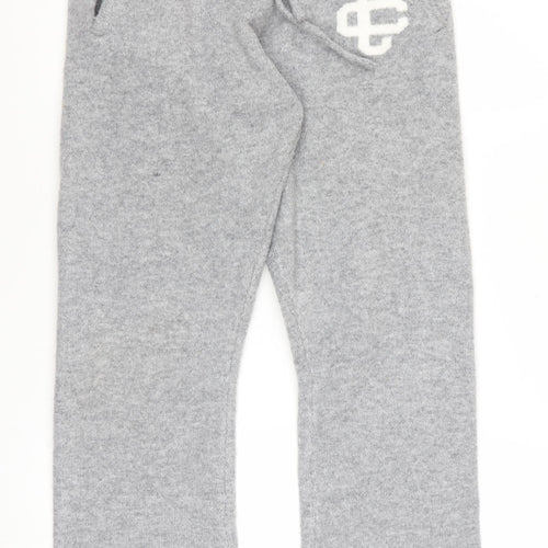 Couture Womens Grey Knit Sweatpants XS Elastic Waist Casual Trousers