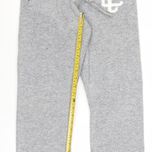 Couture Womens Grey Knit Sweatpants XS Elastic Waist Casual Trousers