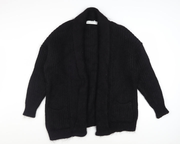 Marks and Spencer St Michael Women's Black Mohair Cardigan Size 8