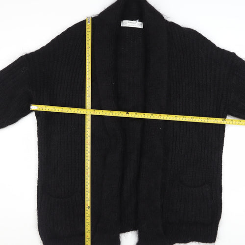 Marks and Spencer St Michael Women's Black Mohair Cardigan Size 8