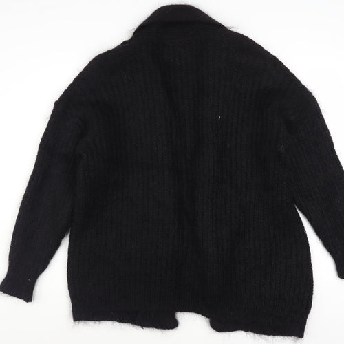 Marks and Spencer St Michael Women's Black Mohair Cardigan Size 8