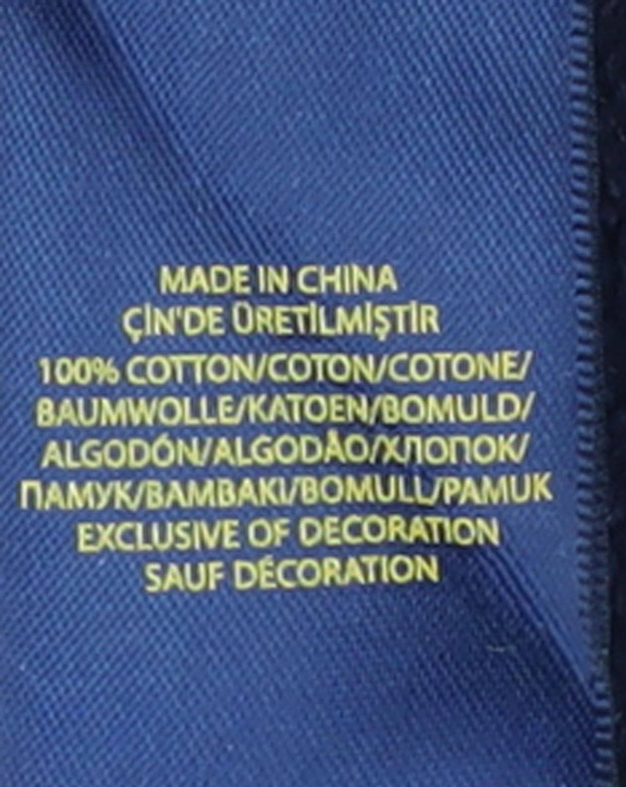 Ralph Lauren Men's Blue Cotton Half Zip Jumper Size S