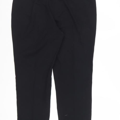Marks and Spencer Women’s Black Size 12 Cropped Stretch Trousers