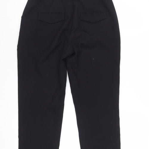ASOS Women Black Size 6 Cropped Trousers Polyester Classic Style