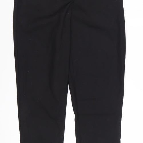 New Look Women's Black Slim Fit Tailored Trousers Size 10