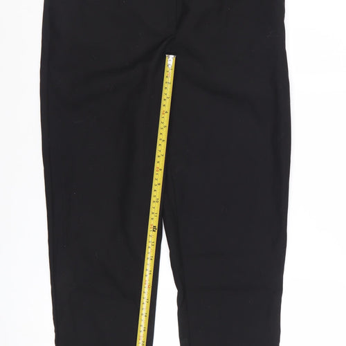 New Look Women's Black Slim Fit Tailored Trousers Size 10
