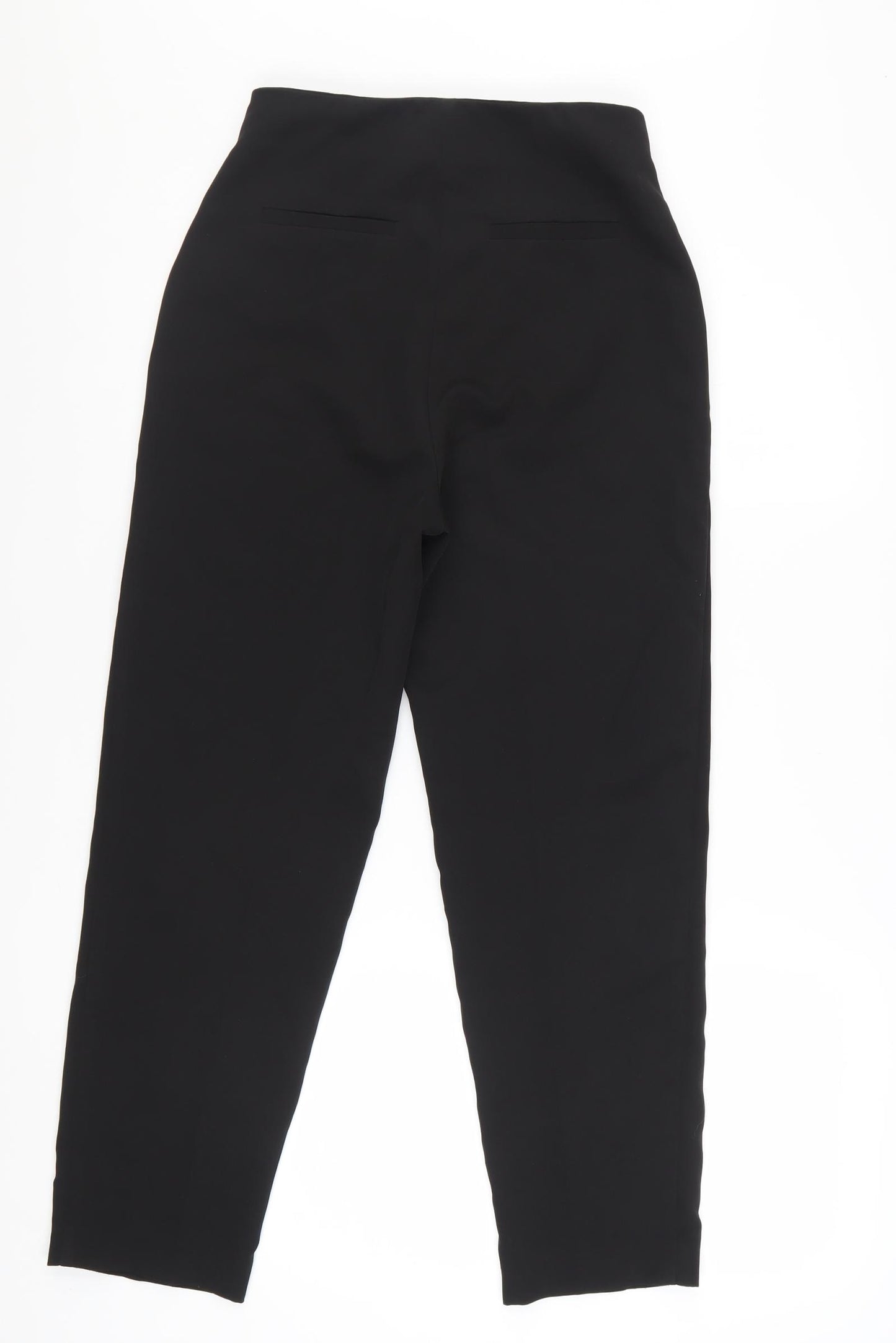 Miss Selfridge Women’s Black High Rise Slim Tapered Trousers Size 6