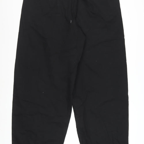 ASOS Design Men's Black Chino Trousers 36W 34L Cotton Blend