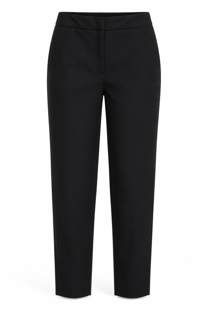 Zara Women Black Slim Tapered Trousers Size M