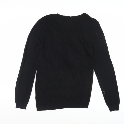 Diesel Men's Black Crew Neck Pullover Jumper Size S