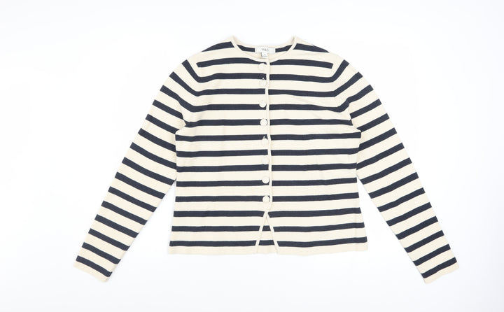 Marks and Spencer Women’s Multicoloured Stripe Cardigan M
