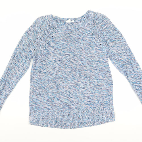 GAP Women’s Multicoloured Cotton Crew Neck Jumper Size M