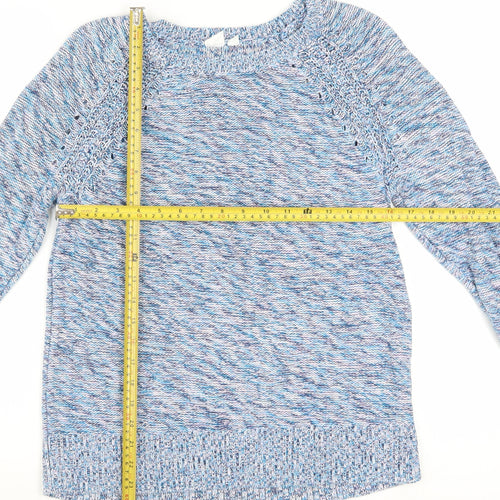 GAP Women’s Multicoloured Cotton Crew Neck Jumper Size M