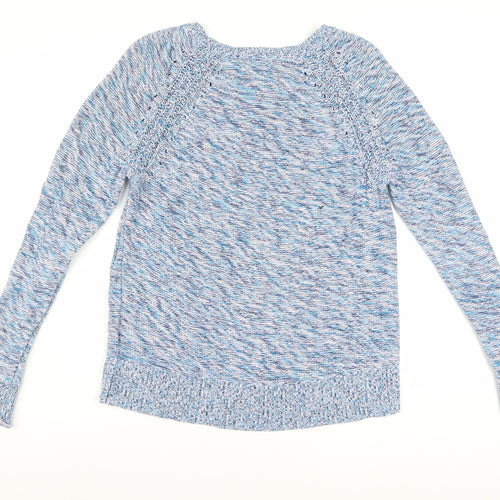 GAP Women’s Multicoloured Cotton Crew Neck Jumper Size M