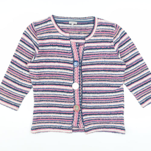 Marks and Spencer Per Una Women’s Multicoloured Striped Cardigan Size 16