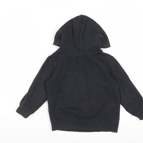 Jordan PSG Boys Black Pullover Hoodie 6-7 Years Cotton Blend